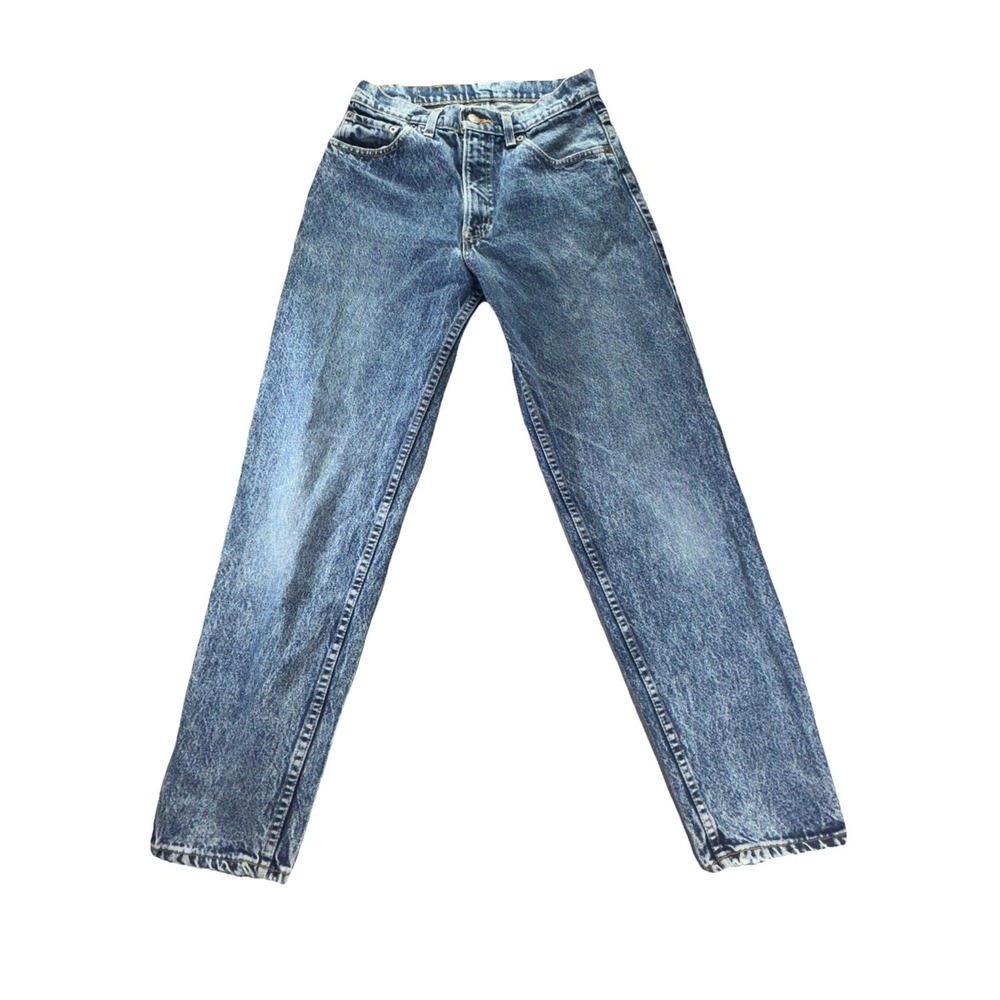 Vintage Levis Jeans Men 30x32 Blue Acid Wash Made In USA Denim Pant Washout